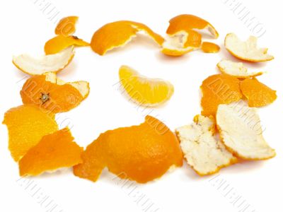 mandarin with skin