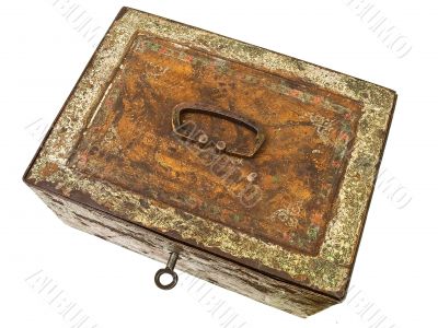 Old rusty chest