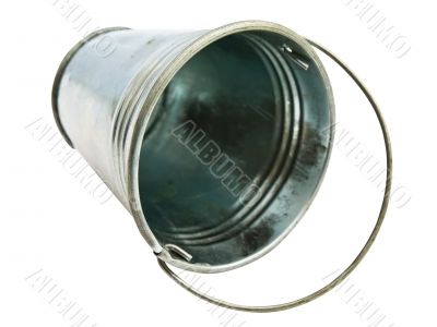 metallic bucket