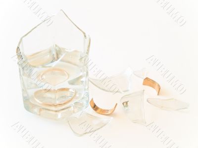 Broken glass