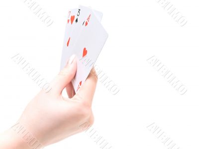 cards in hand