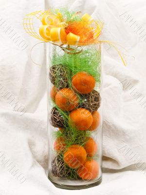 mandarines decoration