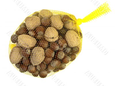 hazelnuts and walnuts