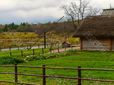 old wooden house