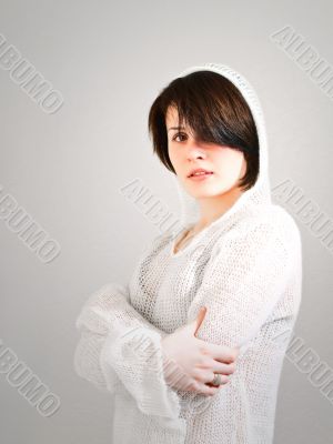  girl in white