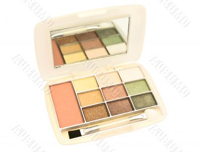 Multicolored shadow pack