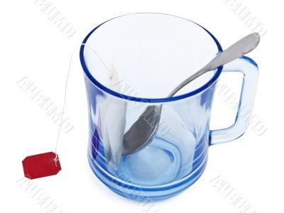cup with tea bag