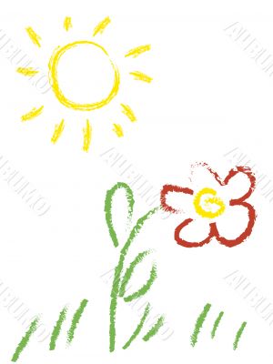 Child drawing