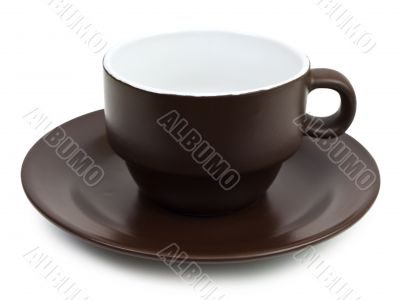 brown coffee cup