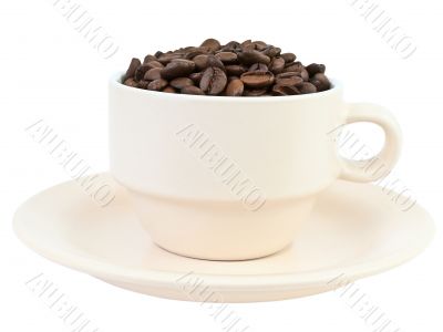 cup of coffee beans