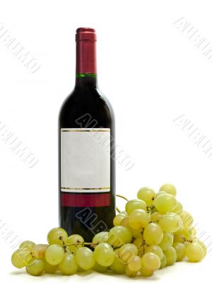  red wine with vine