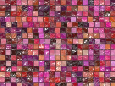 multicolored 	mosaic