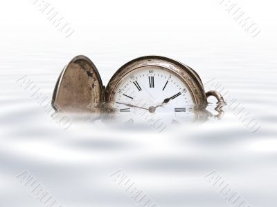old pocket clock