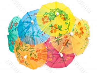 paper umbrellas
