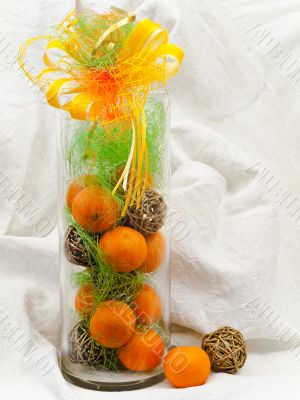 mandarines decoration