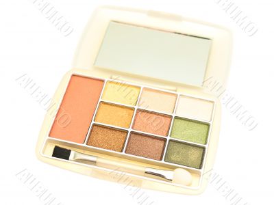 Multicolored shadow pack