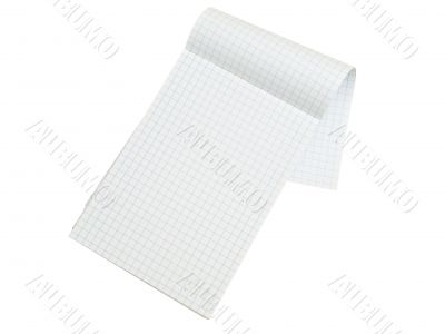 empty note pad