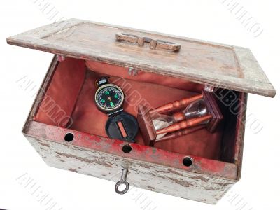 compass in chest