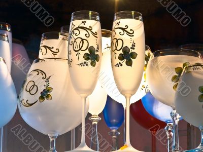 wedding glasses