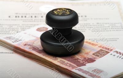 The document and money