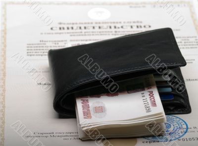 document and money