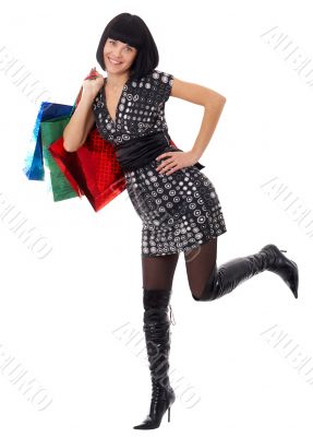 Shopping girl
