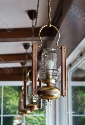 Old-fashioned lamps