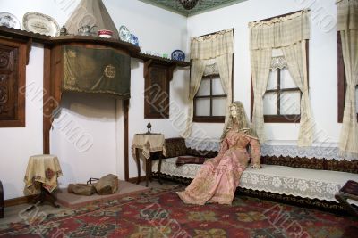 Inside turkish house