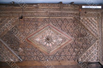 Wooden ceiling