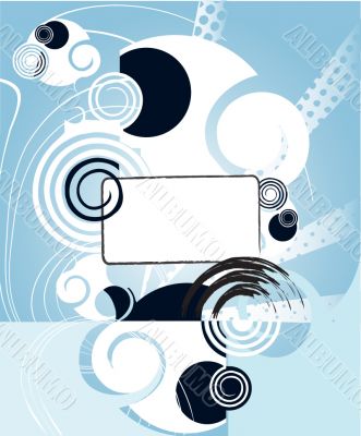  A blue color abstract background