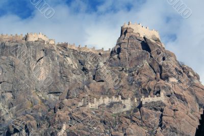 Wall of castle