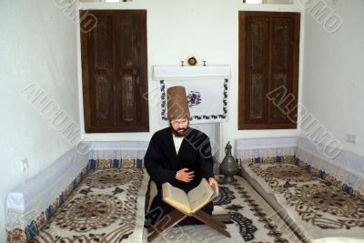 Dervish on the floor