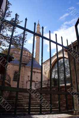 Gate to the mosque