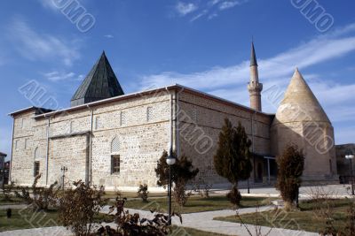 Park and mosque