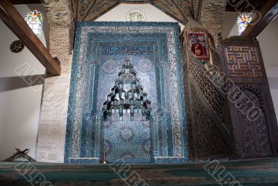 Mihrab and minbar