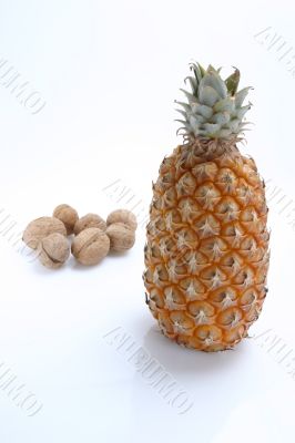 pineapple and walnut