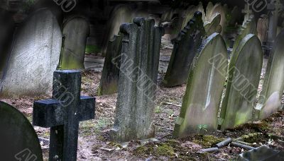 graveyard scene