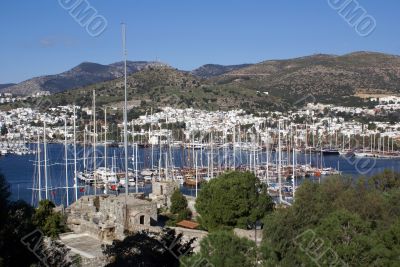 Marina and castle