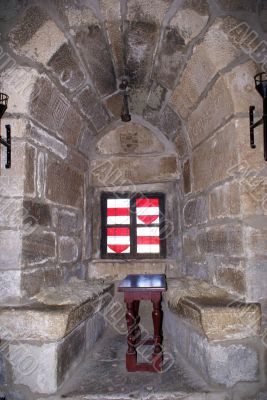 Window in castle