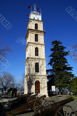 Clock tower in Bursa