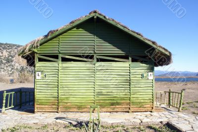 Green hut