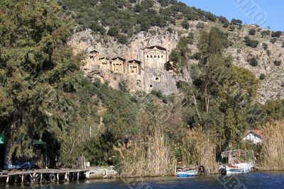 Tombs and boats