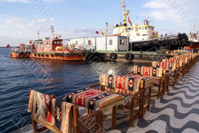 Tables and boats