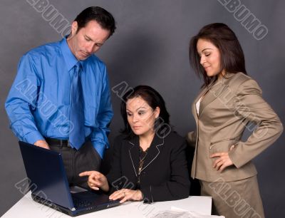 Office workers
