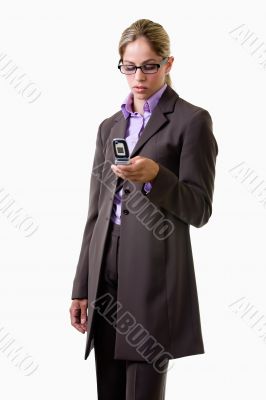 Woman in eyeglasses
