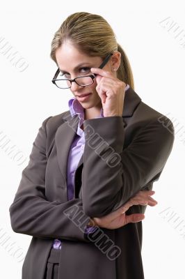 Woman in eyeglasses