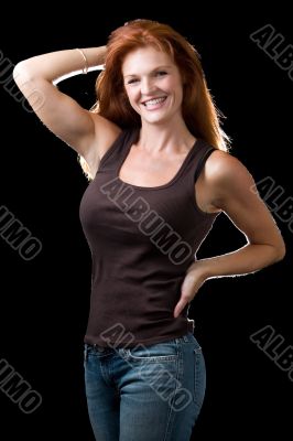 Beautiful red head