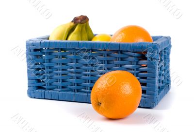 basket with fruits