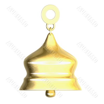 golden bell - 3D made