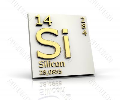 Silicon form Periodic Table of Elements